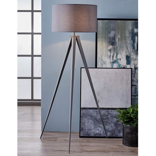  Versanora VN-L00007 Romanza Tripod Floor Lamp, White