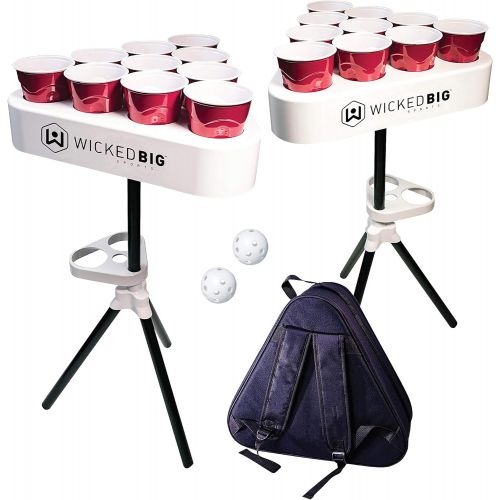  [아마존베스트]Versapong Portable Beer Pong Table / Tailgate Game with Backpack Carry Case and Balls