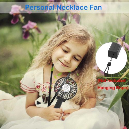  [아마존베스트]Mini Handheld Fan, VersionTECH. USB Desk Fan, Small Personal Portable Stroller Table Fan with USB Rechargeable Battery Operated Cooling Folding Electric Fan for Travel Office Room