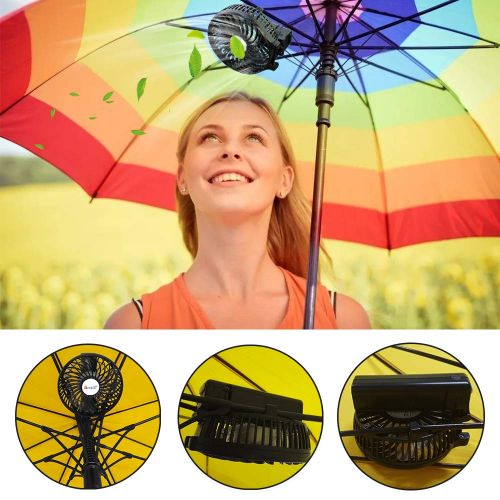  VersionTECH. Mini Handheld Fan, USB Desk Fan, Small Personal Portable Table Fan with USB Rechargeable Battery Operated Cooling Folding Electric Fan for Travel Office Room Household