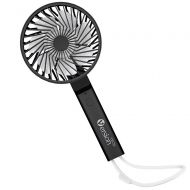 VersionTECH. Fan, Small Mini Desk Portable Personal Table Folding Handheld Fan with USB Rechargeable Battery Operated Electric Fan for Travel Office Outdoor Sport Household Camping