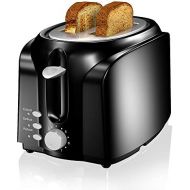 Toaster, VersionTECH. 2 Slice Toaster, Double Extra Wide Slot Small Mini Toaster with ReheatDefrostCancel Function for Small & Large Bread Slice, Auto Shut-off, 7 Shade Setting,