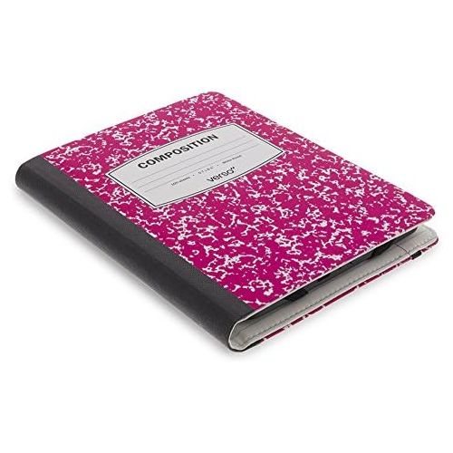  Verso Kindle Case - Scholar Classic Pink Composition Book Folio Style Protective Case for Amazon Kindle (fits Kindle Paperwhite, Kindle, and Kindle Touch), Pink