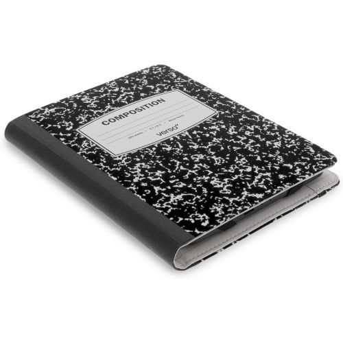  Verso Kindle Case - Scholar Classic Black Composition Book Folio Style Protective Case for Amazon Kindle (fits Kindle Paperwhite, Kindle, and Kindle Touch), Black