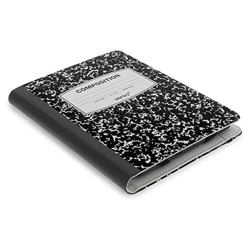  Verso Kindle Case - Scholar Classic Black Composition Book Folio Style Protective Case for Amazon Kindle (fits Kindle Paperwhite, Kindle, and Kindle Touch), Black