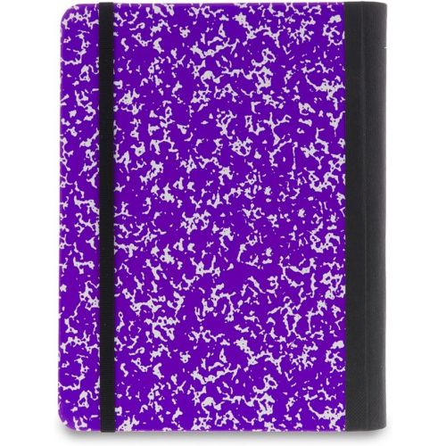  Verso Kindle Case - Scholar Classic Purple Composition Book Folio Style Protective Case for Amazon Kindle (fits Kindle Paperwhite, Kindle, and Kindle Touch), Purple