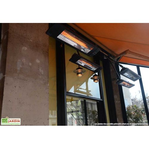  Versonel Wall Mount Carbon Infrared Indoor Outdoor Heater with Remote VSLMWH200