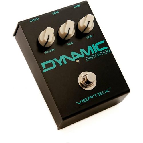  Vertex Dynamic Distortion Pedal w/ 4 Cables