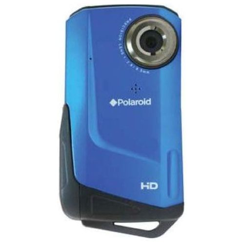 Vertex Standard Polaroid Video Camera Waterproof - Blue (ID642-BLU)
