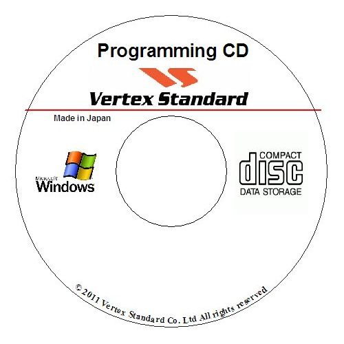  Vertex Standard VERTEX STANDARD CE-86 v3.05 VX-350 VX-351 VX-354 OEM SOFTWARE