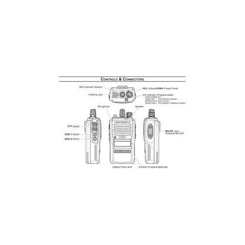  Vertex Standard NEW Vertex VX-264-DO 5 WATTS 128 CH VHF 136-174 Mhz. VX-354 REPLACEMENT