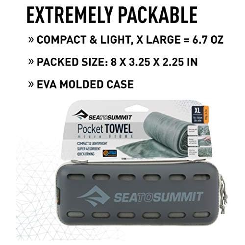  [아마존베스트]Sea to Summit Pocket Towel Mikrofaserhandtuch