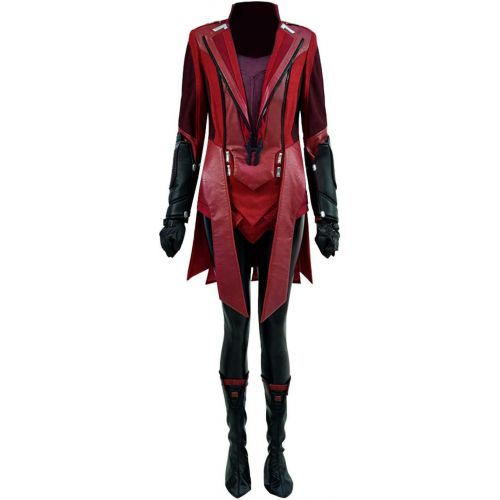  Very Last Shop Hot Comic Movie Scarlet Wanda Costume Women Halloween High-Grade Costume