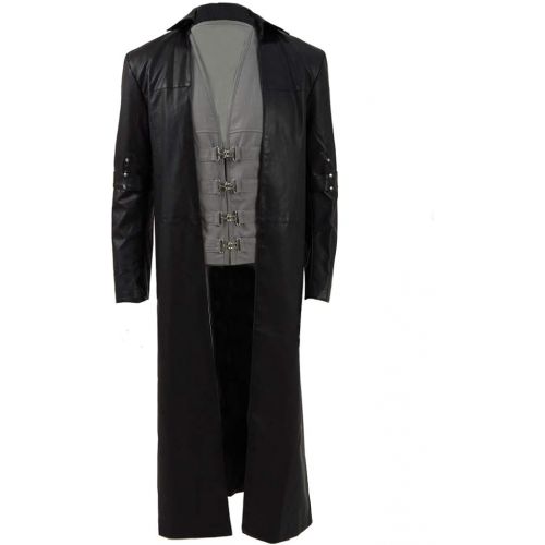  Very Last Shop 2017 Hot Movie Gunslinger Costume Long Coat and Vest Cosplay Outfit