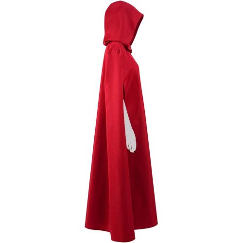  Very Last Shop Hot TV Series Handmaid Costume Red Dress Cloak Head-Cover Full Set Women Costume