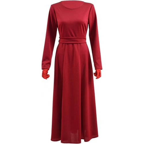  Very Last Shop Hot TV Series Handmaid Costume Red Dress Cloak Head-Cover Full Set Women Costume