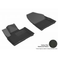 Vesul 3D MAXpider Front Row Custom Fit All-Weather Floor Mat for Select Kia Sorento Models - Kagu Rubber (Black)