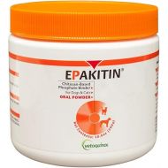 Vetoquinol Epakitin Chitosin-Based Phosphate Binder for Cats & Dogs - Renal Support Supplement Powder - 300g