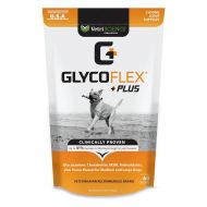 VetriScience Laboratories GlycoFlex PLUS, Clinically Proven Hip and Joint Supplement for Dogs with Chondroitin, Perna, MSM and Glucosamine. 120 Bite Size Chews now in 3 Zesty Flavo