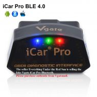 vgate iCar Pro Bluetooth 4.0 (BLE) OBD2 Fault Code Reader OBDII Code Scanner Car Check Engine Light iOS iPhone iPad/Android Compatible ELM327 Adapter