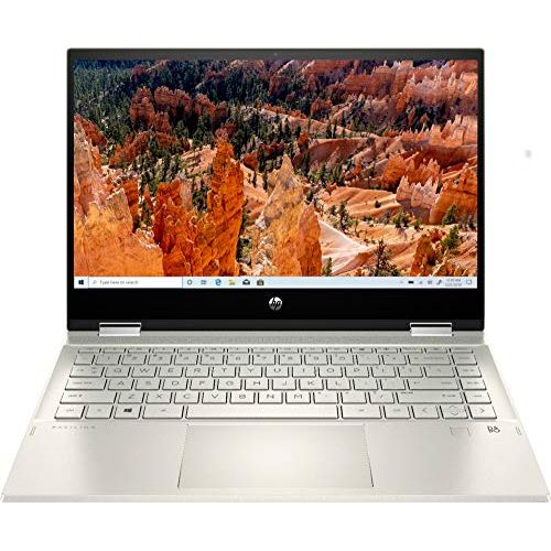  2021 HP Pavilion 14 FHD IPS Touchscreen Laptop Computer 2-in-1 Convertible, Intel Core i5-1035G1 up to 3.6GHz, 8GB DDR4, 256GB SSD, Bluetooth, Webcam, VGSION Software Bundle