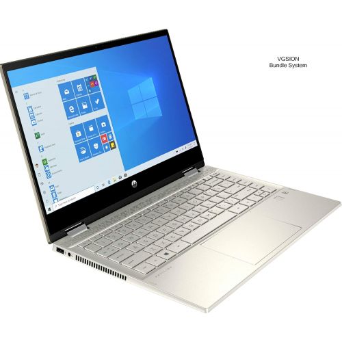  2021 HP Pavilion 14 FHD IPS Touchscreen Laptop Computer 2-in-1 Convertible, Intel Core i5-1035G1 up to 3.6GHz, 8GB DDR4, 256GB SSD, Bluetooth, Webcam, VGSION Software Bundle