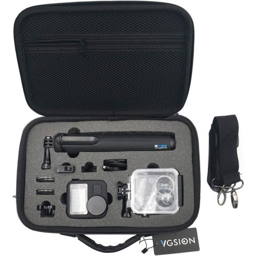  VGSION Carrying Case Hard Shell Bag for GoPro Max with Shoulder Belt