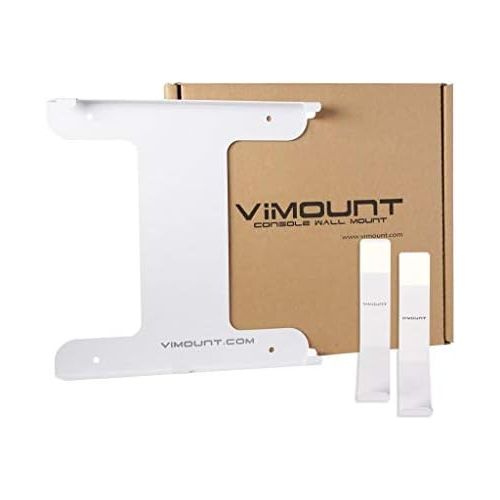  ViMount PlayStation 4 PRO + 2pcs Controller Wall Mount PS4 White Metal Holder - Worldwide Shipping