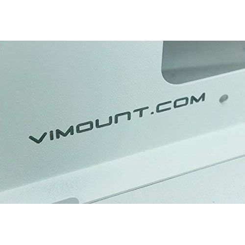  ViMount PlayStation 4 PRO + 2pcs Controller Wall Mount PS4 White Metal Holder - Worldwide Shipping