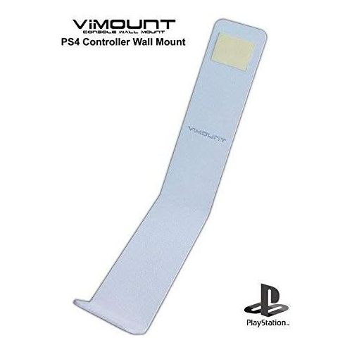  ViMount PlayStation 4 PRO + 2pcs Controller Wall Mount PS4 White Metal Holder - Worldwide Shipping