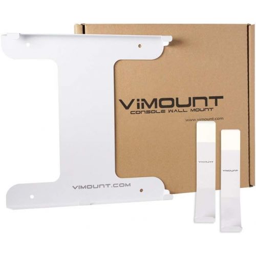  ViMount PlayStation 4 PRO + 2pcs Controller Wall Mount PS4 White Metal Holder - Worldwide Shipping