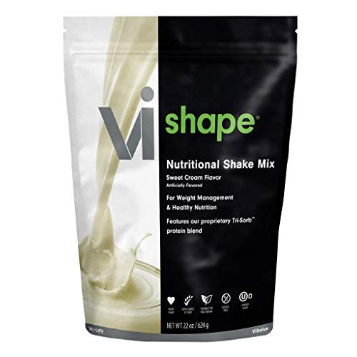  ViSalus VI-Shape Nutritional Shake Mix Sweet Cream Flavor 22oz (1 Bag, 24 meals)