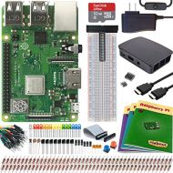 Viaboot Raspberry Pi 3 B+ Ultimate Kit  Official 32GB MicroSD Card, Official Rasbperry Pi Foundation BlackGray Case Edition