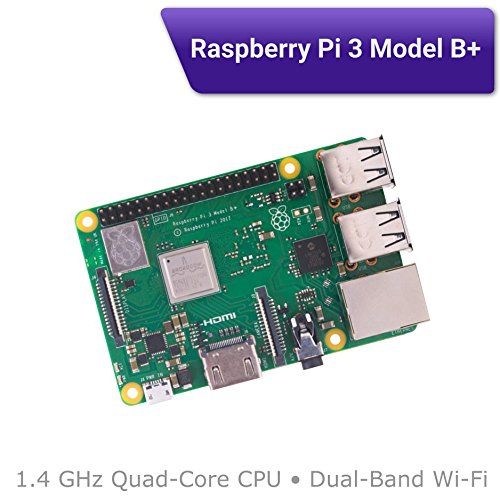  Viaboot Raspberry Pi 3 B+ Ultimate Kit  Official 32GB MicroSD Card, Official Rasbperry Pi Foundation BlackGray Case Edition