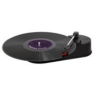 Vibe VIBE Sound VS-2006-MTS USB Mini Portable Turntable/Vinyl Archiver (Black) - Rip Your Old Vinyl to MP3!