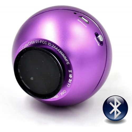  Vibe-Tribe Orbit Orchid Purple: 15 Watt Bluetooth Vibration Speaker with Hands Free