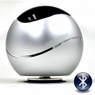 Vibe-Tribe Orbit Silver: 15 Watt Bluetooth Vibration Speaker with Hands Free