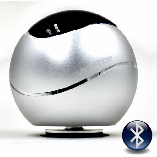  Vibe-Tribe Orbit Silver: 15 Watt Bluetooth Vibration Speaker with Hands Free