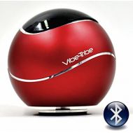 Vibe-Tribe Orbit Ruby Red: 15 Watt Bluetooth Vibration Speaker with Hands Free