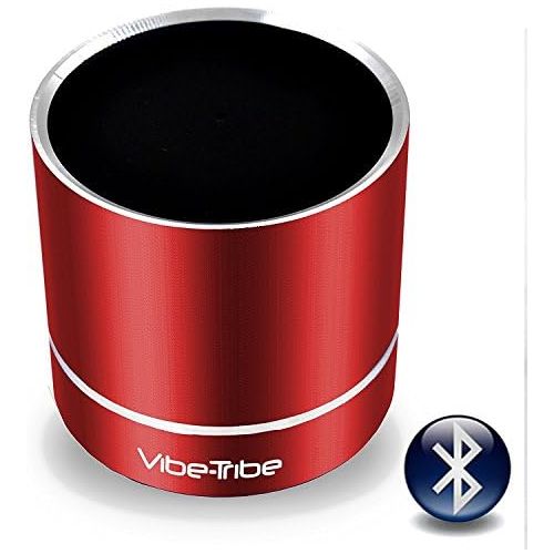  Vibe-Tribe Troll Plus Ruby Red: 12 Watt Bluetooth Vibration Speaker with Hands Free