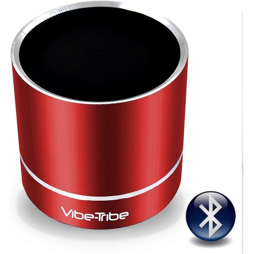  Vibe-Tribe Troll Plus Ruby Red: 12 Watt Bluetooth Vibration Speaker with Hands Free