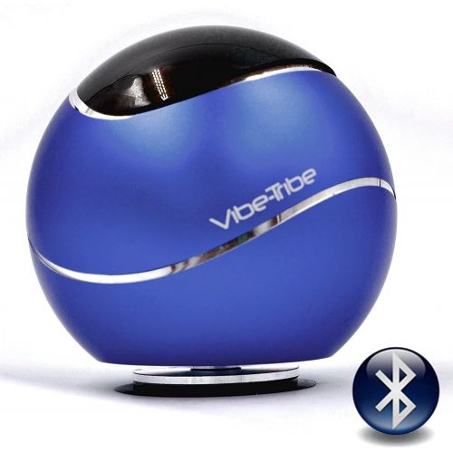  Vibe-Tribe Orbit Yale Blue: 15 Watt Bluetooth Vibration Speaker with Hands Free