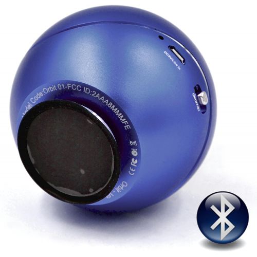  Vibe-Tribe Orbit Yale Blue: 15 Watt Bluetooth Vibration Speaker with Hands Free