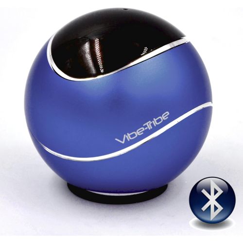  Vibe-Tribe Orbit Yale Blue: 15 Watt Bluetooth Vibration Speaker with Hands Free