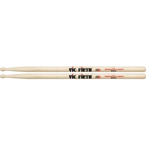  Vic Firth 12-Pair American Classic Hickory Drumsticks Wood Rock