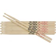 Vic Firth 6-Pair American Classic Hickory Drum Sticks Nylon 2B