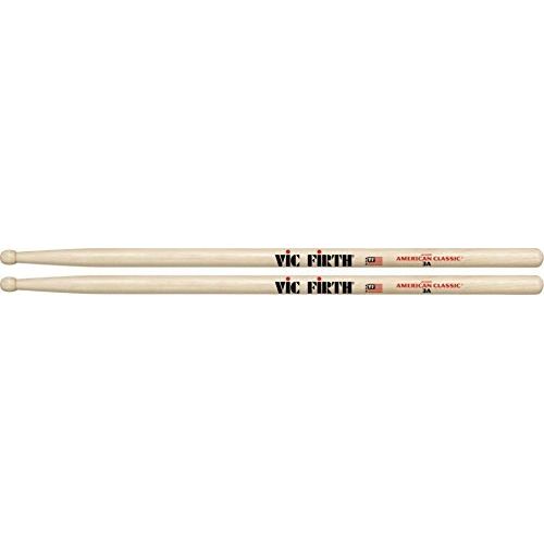  Vic Firth 12-Pair American Classic Hickory Drumsticks Wood 3A