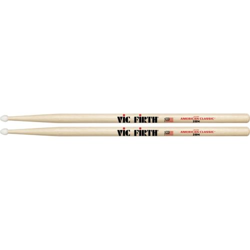  Vic Firth 12-Pair American Classic Hickory Drumsticks Nylon 2B