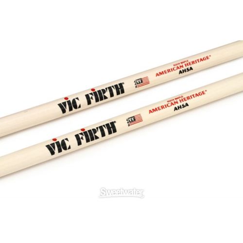  Vic Firth American Heritage Maple Drumsticks - 5A - Wood Tip