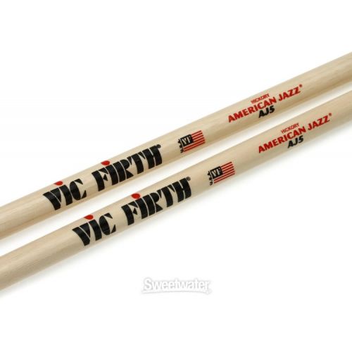  Vic Firth American Jazz Hickory Drumsticks - AJ5